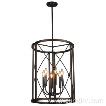 Modern Candelabra Style 6*60W Decorative Chandelier Light